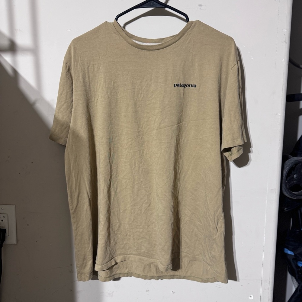 Patagonia Tan Short Sleeve Tee